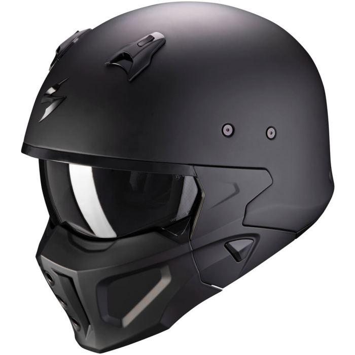 Scorpion Covert-X Solid Matt Black