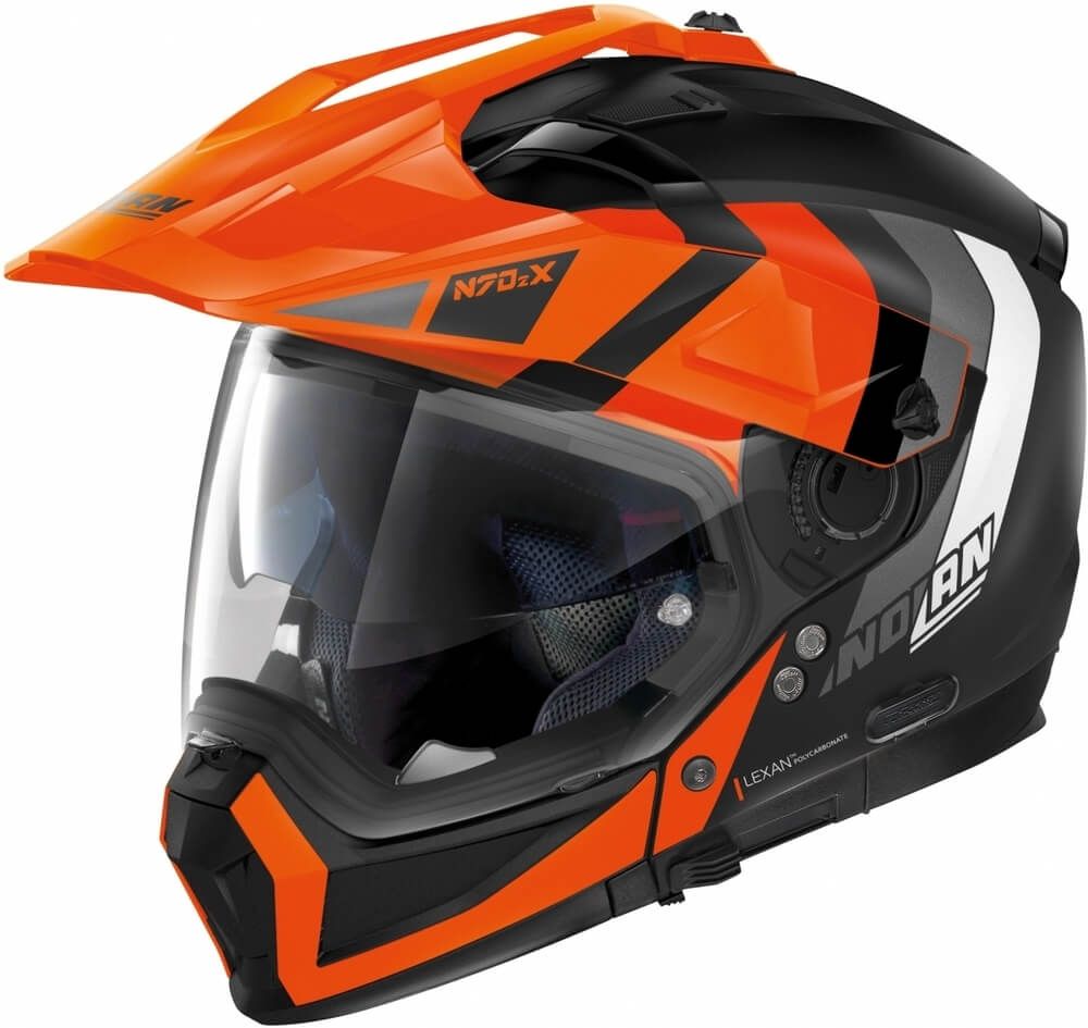 Casco modular Nolan N70-2 X Decurio black yellow