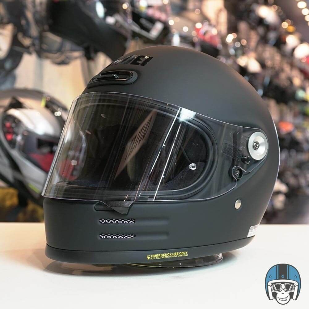 Shoei Glamster Mat Black - Worldwide Shipping!