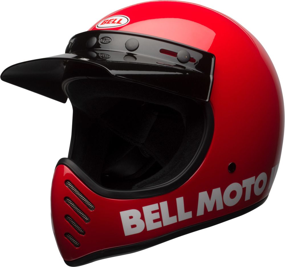 BELL Moto-3 Classic Red - Worldwide Shipping!
