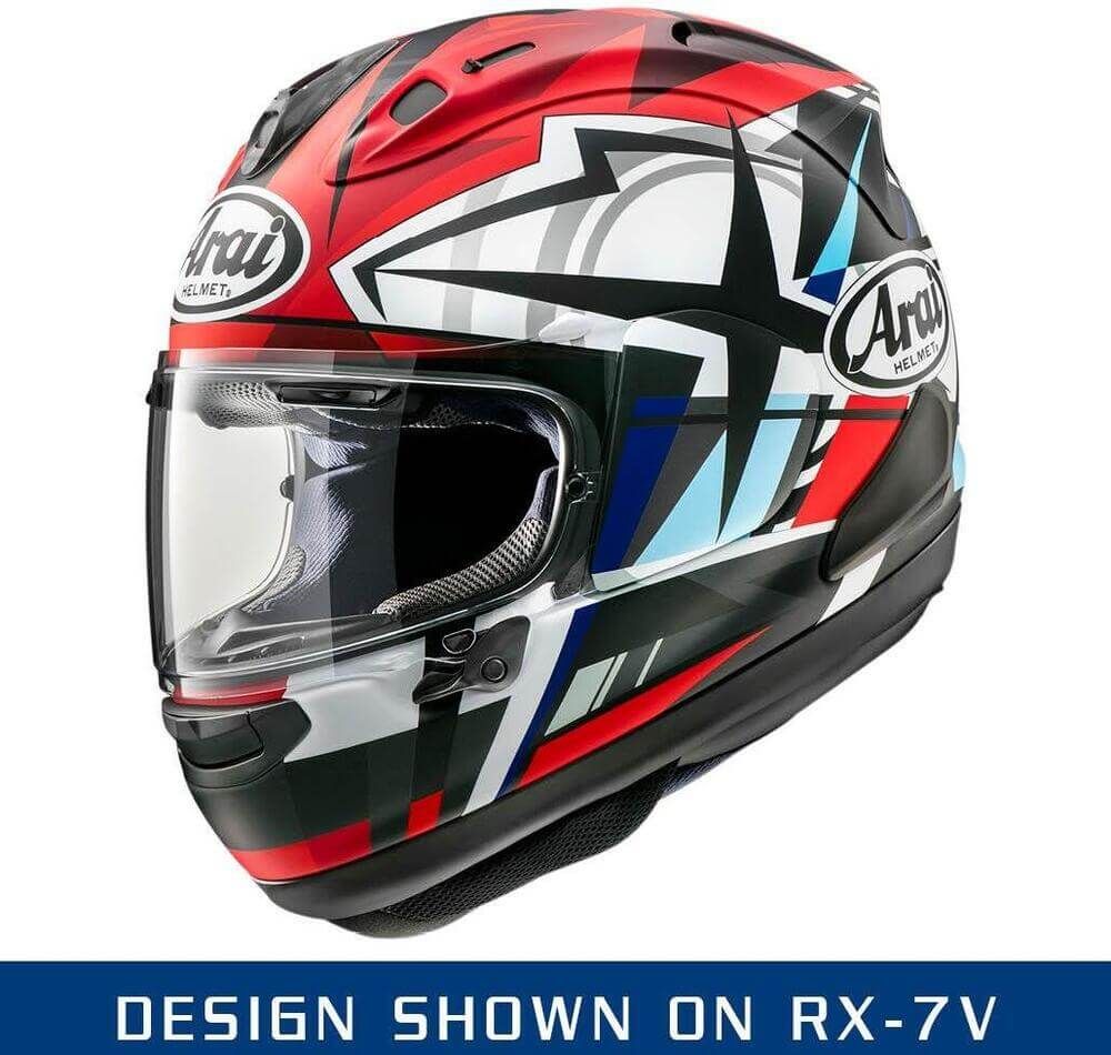 Arai Arai RX-7V Hayden Reset Motorcycle Motorbike Helmet 