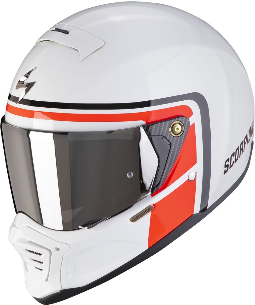 Scorpion EXO HX1 Nostalgia White Red Black Worldwide Shipping