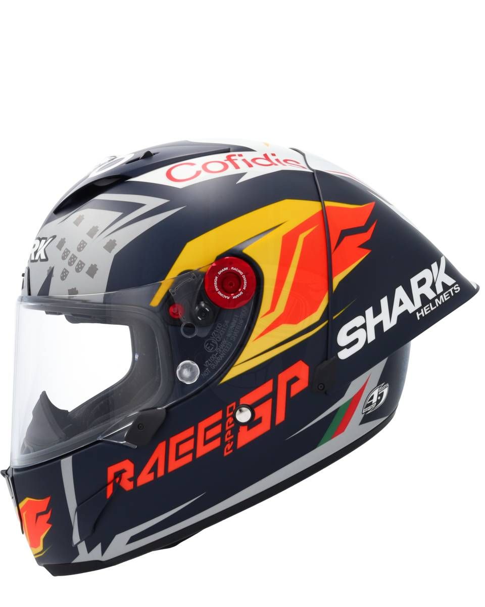 CASCO SHARK RACE-R PRO GP 06 ZARCO CHAKRA COLOR Carbono/Rojo TALLA M