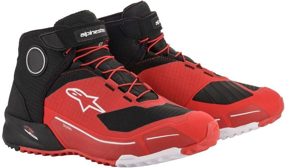 Alpinestars CR-X Drystar Riding Shoes Red 31 - Worldwide Shipping!