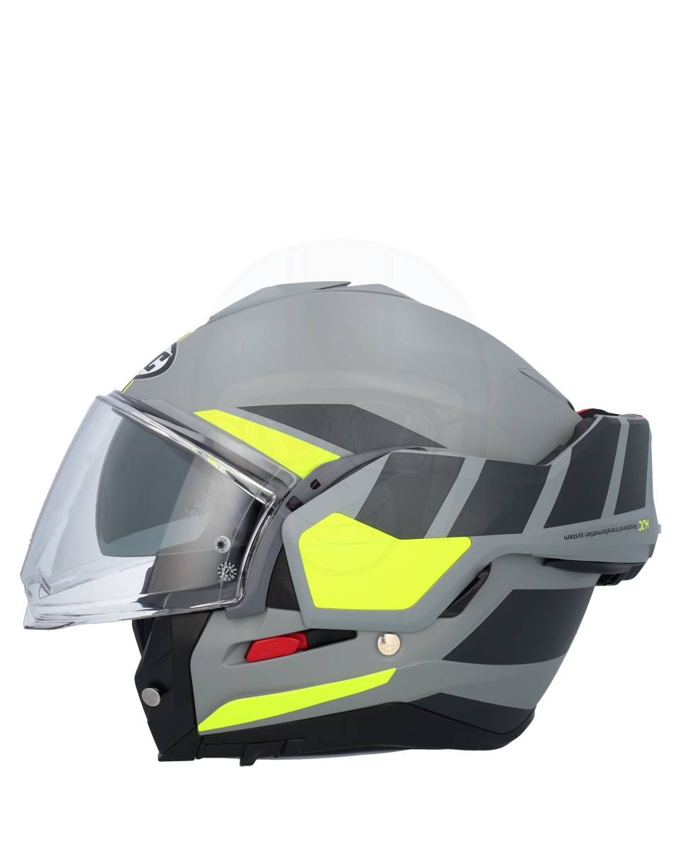HJC i100 Beis Grey/Yellow 817 - Worldwide Shipping!