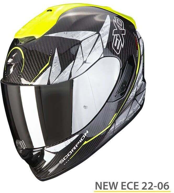 Scorpion EXO 1400 EVO Carbon Air Aranea Black Yellow Worldwide