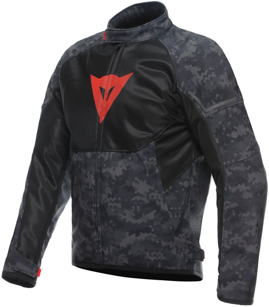 Dainese Ignite Air Tex Jacket Camo/Red 97H - Worldwide Shipping!