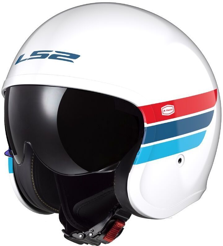 ★美品★ LS2 SPITFIRE OF599 XL ジェットヘルメット 全品10%+1300円☆7/30(水)限定／ LS2 OF599 Spitfire Jet