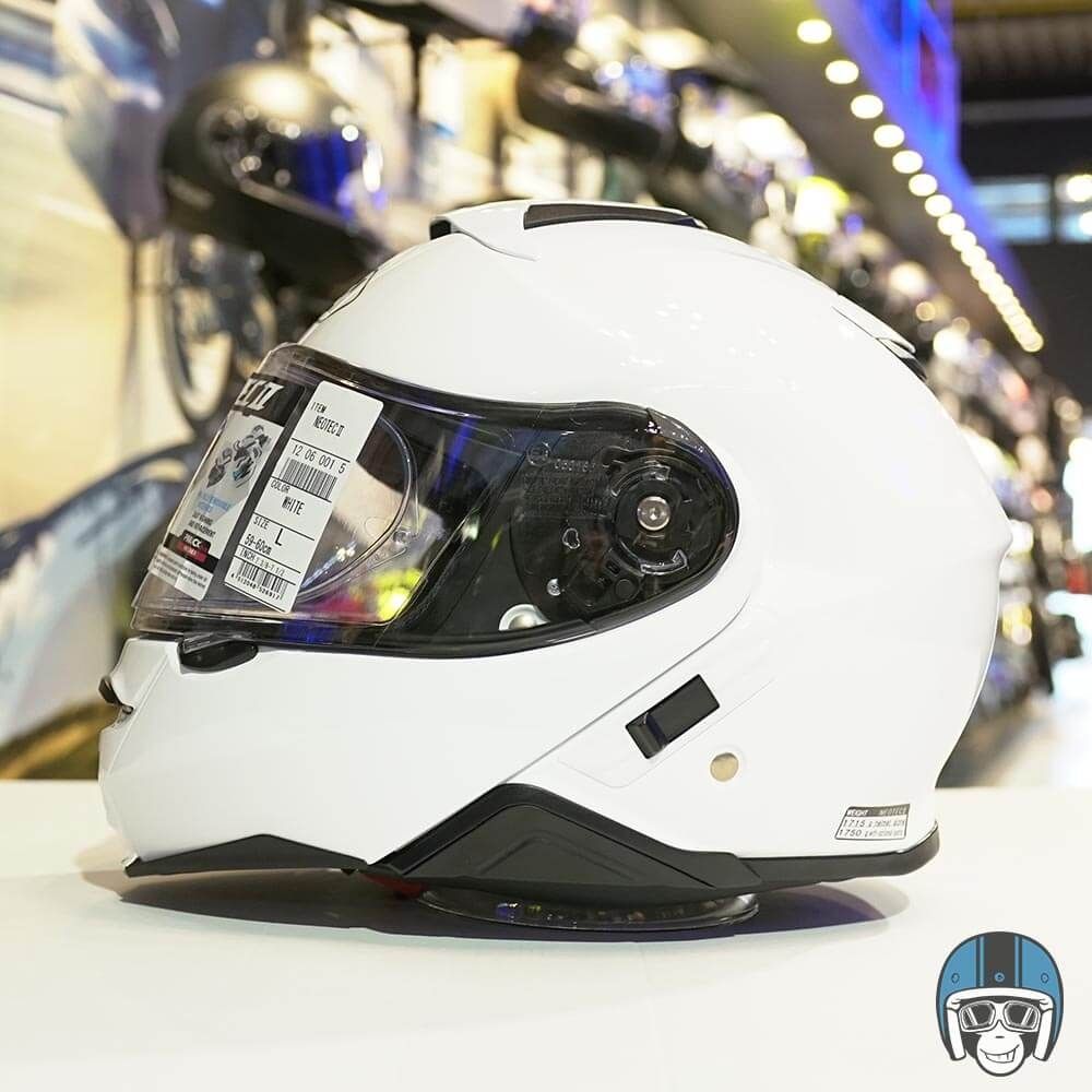 Shoei Neotec Ii White Worldwide Shipping