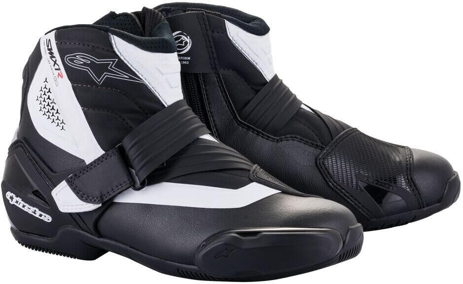 Alpinestars SMX-1 R V2 Shoes White 12 - Worldwide Shipping!