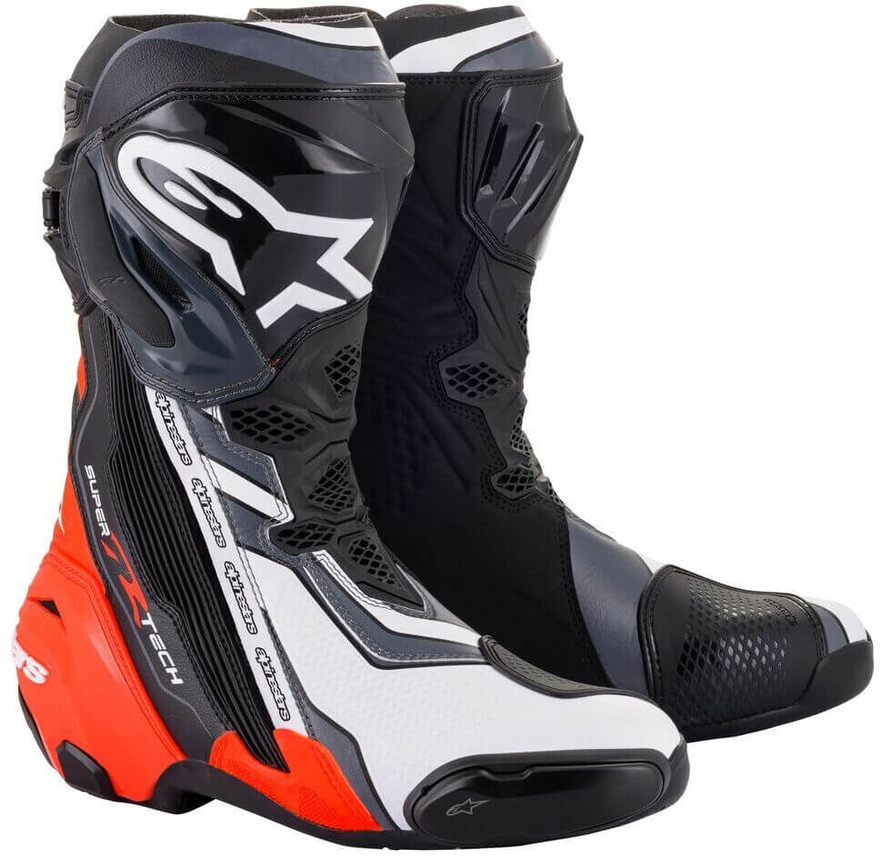 Alpinestars Supertech R 2021 Boots Fluo Red 1329 - Worldwide Alpinestars Supertech R 2021 Boots Fluo Red 1329 - Worldwide