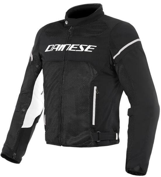 Dainese Air Frame D1 Tex Jacket White 948 - Worldwide Shipping!