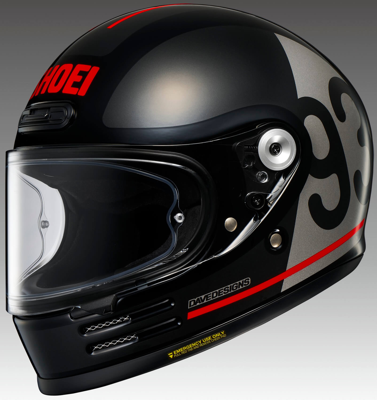 SHOEI Glamster TC-5 (BLACK/GREY) サイズM Glamster RESURRECTION (グラムスター リザレクション) TC-5