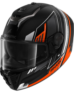 Shark Spartan RS Byhron Mat Black/Orange/Chrome KOU