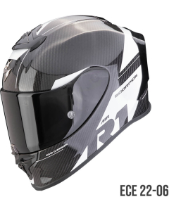 Scorpion EXO-R1 EVO AIR Carbon Rally Black/White