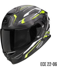 Scorpion EXO-GT SP AIR Augusta Matt Black/Grey/ Neon Yellow