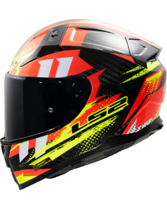 LS2 FF811 Vector II Carbon Tantic Red H-V Yellow