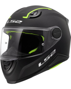 LS2 FF812 Kinderhelm Solid Matt Black