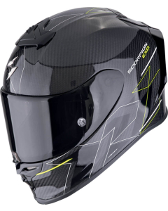 Scorpion EXO-R1 EVO AIR Carbon Cynergy Black/Neon Yellow