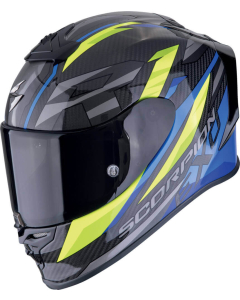 Scorpion EXO-R1 EVO AIR Carbon Runner Black/Blue/Neon Yellow