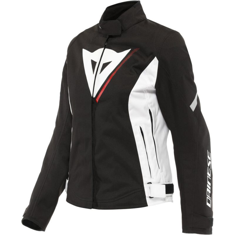 Dainese Veloce D-Dry Lady Jacket Black/White A66 - Worldwide 