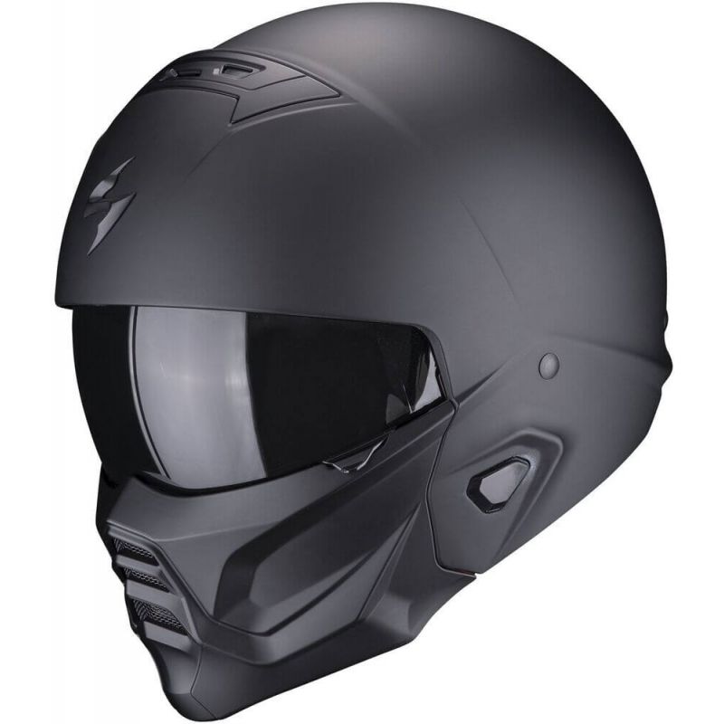 Scorpion black sale helmet
