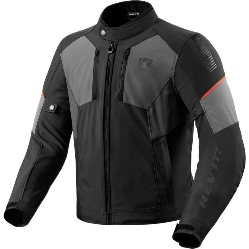 REV'IT Catalyst H2O Jacket Black/Grey Worldwide Shipping!