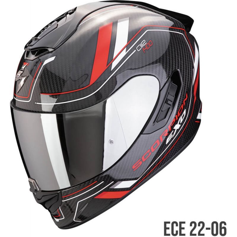 Scorpion EXO-1400 EVO 2 AIR Carbon Platted Black/Blue
