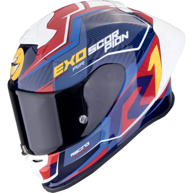 Scorpion EXO-R1 EVO II AIR Coup Blue/Red/Yellow - Worldwide