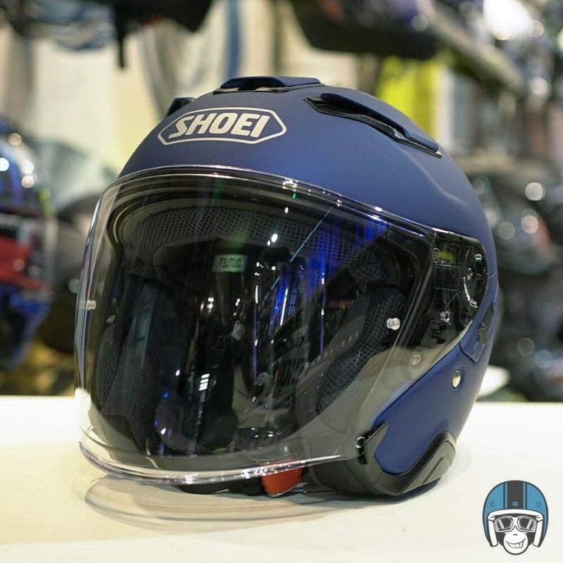 Shoei J-Cruise II Matt Blue Metallic - Worldwide Shipping!
