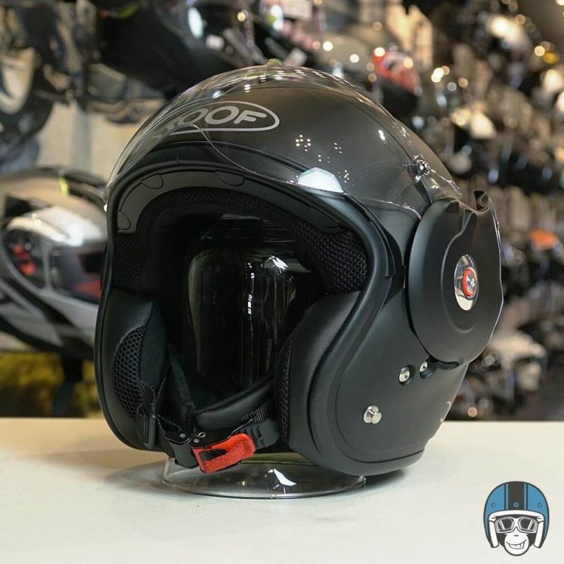 Matt Black ROOF Helmet Desmo Size XL/61 