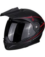 Scorpion ADX-1 Adventure Flip Front Motorcycle Helmet Matt Black Visor Options 
