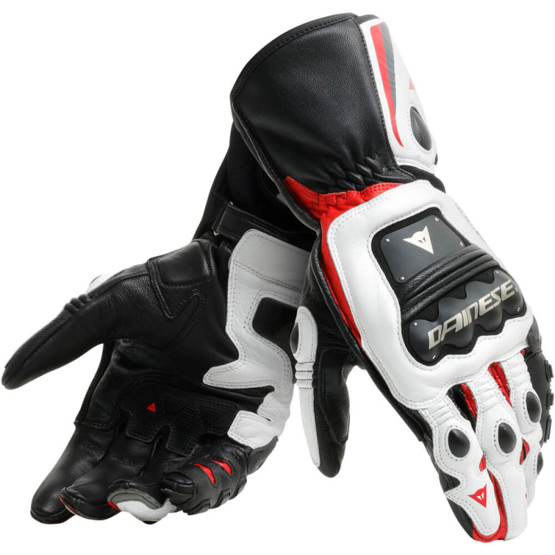 ダイネーゼ　DAINESE　STEEL-PRO GLOVES STEEL-PRO - MEN'S MOTORCYCLE LEATHER GLOVES | BLACK/FLUO-RED