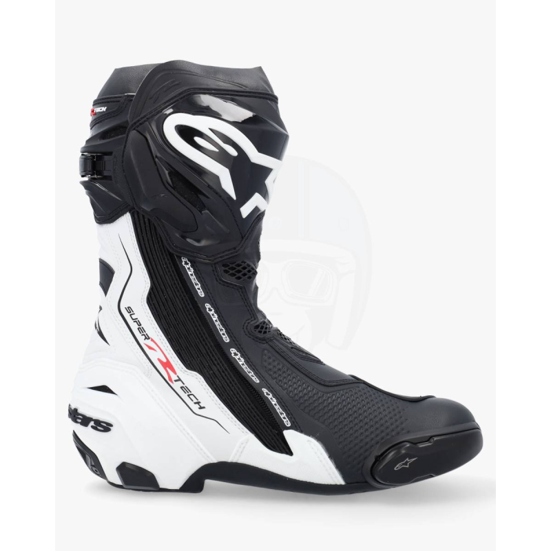 Alpinestars SupertechR ブーツ レッド/ブラック/ホワイト Supertech R Vented Boots - BLACK RACING/SPORT Footwear