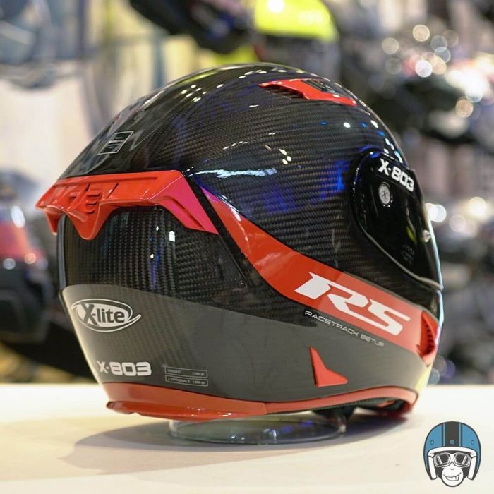 X-Lite X-803 RS ULTRA CARBON Hot Lap Red 013 - Worldwide Shipping!