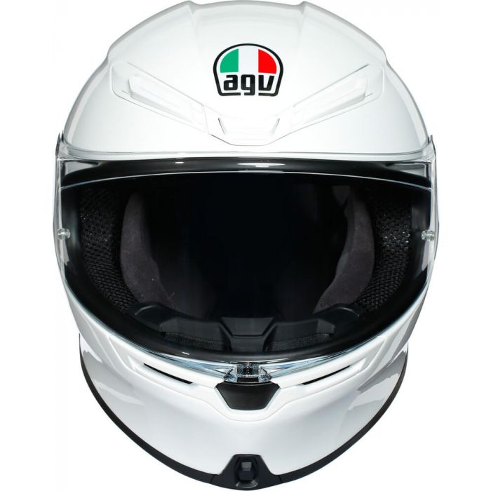 AGV K6 Glossy White 003 - Worldwide Shipping!