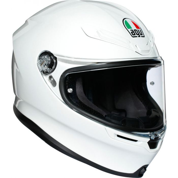 AGV K6 Glossy White 003 - Worldwide Shipping!