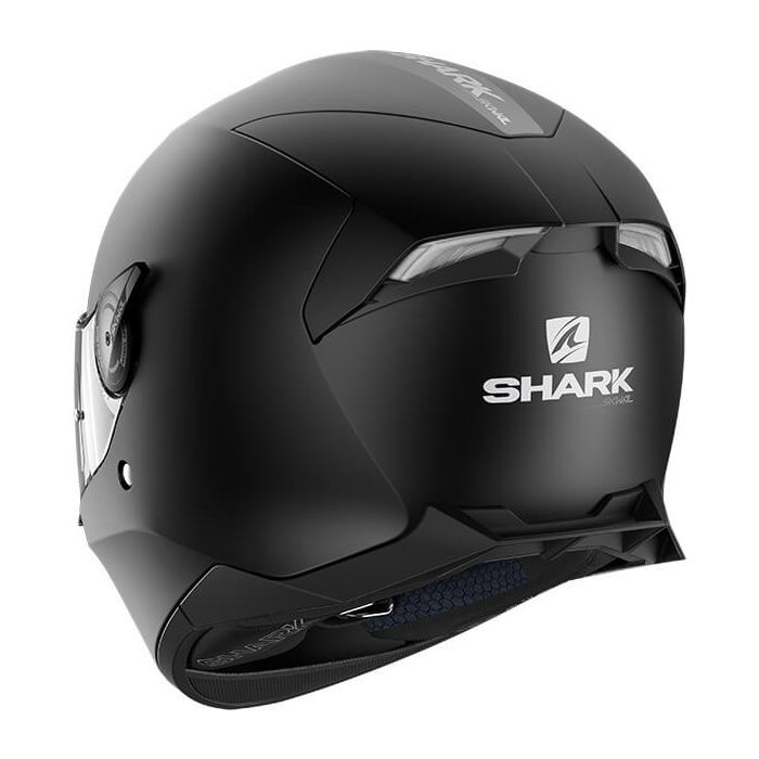 White Motorcycle helmets Shark D-SKWAL 2 BLANK WHU L HE4030EWHUL