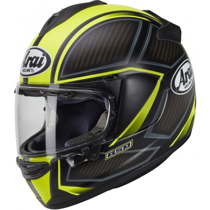 Arai Chaser-X Spine Fluor Yellow 