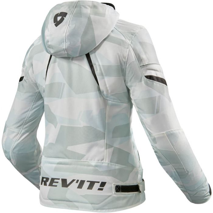 REV'IT Flare 2 Ladies Jacket Camo Grey/White - Worldwide Shipping!
