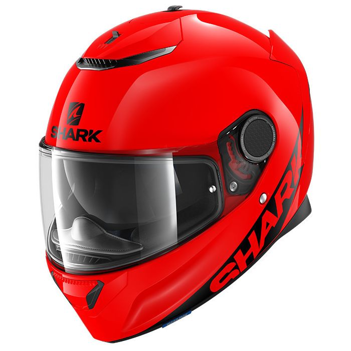 Shark Spartan 1.2 Gloss Red RED - Worldwide Shipping!
