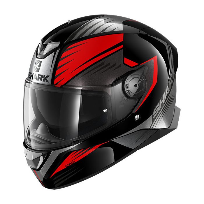 Shark Skwal 2.1 Hallder Black/Red/Antracite KRA - Worldwide Shipping!