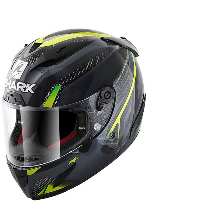 Shark Race-R PRO Carbon Aspy Carbon/Antracite/Yellow DAY - Worldwide  Shipping!