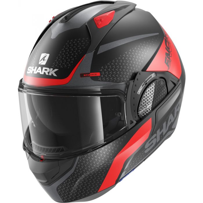 Shark Evo GT Encke Matt Black/Red 