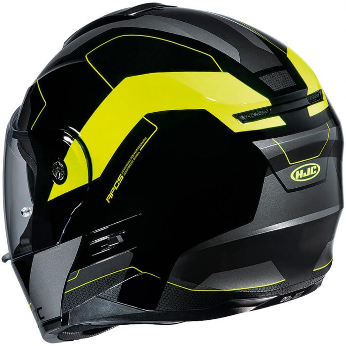 HJC C80 Rox Black/Yellow 178 - Worldwide Shipping! HJC C80 Rox Black/Yellow 178 - Worldwide Shipping!