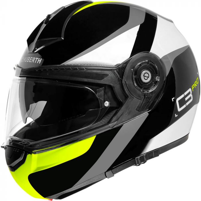 Schuberth C3 Pro Sestante Black/Yellow 127 - Worldwide Shipping!