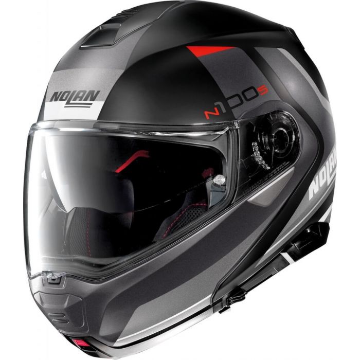 Nolan N100-5 Hilltop N-Com Flat Black 