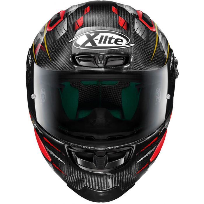 X-Lite X-803 RS ULTRA CARBON SBK Black/Red 32 - Worldwide Shipping!