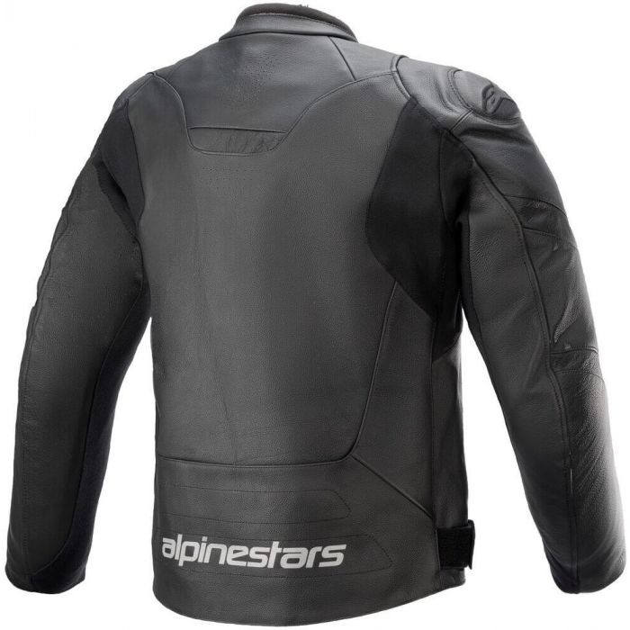 Alpinestars Faster V2 Leather Jacket Black 1100 - Worldwide Shipping!