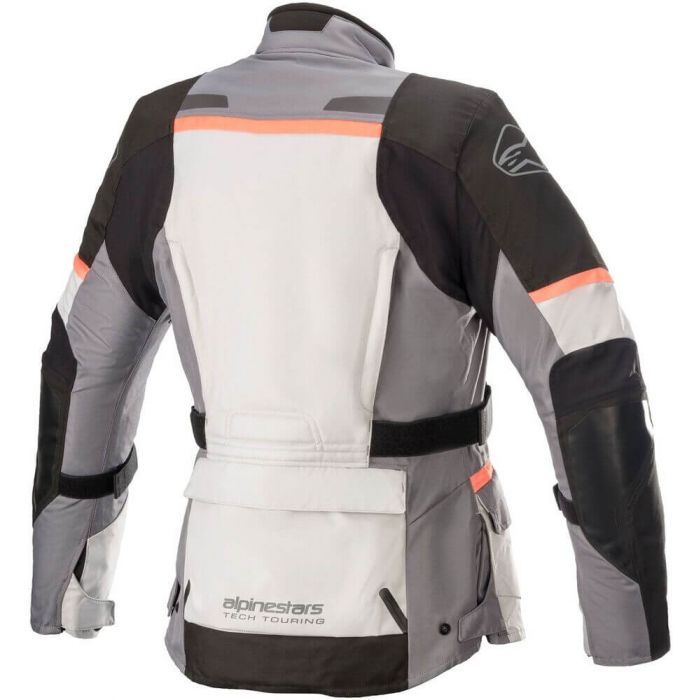 Alpinestars Stella Andes V3 Drystar Jacket Ice Gray Dark Gray Black Coral 9193 Worldwide Shipping
